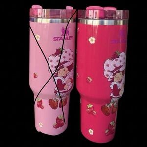 Stanley Strawberry Shortcake Dual Pink Travel Tumblers